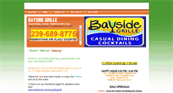 Desktop Screenshot of baysidegrillefortmyersbeach.com